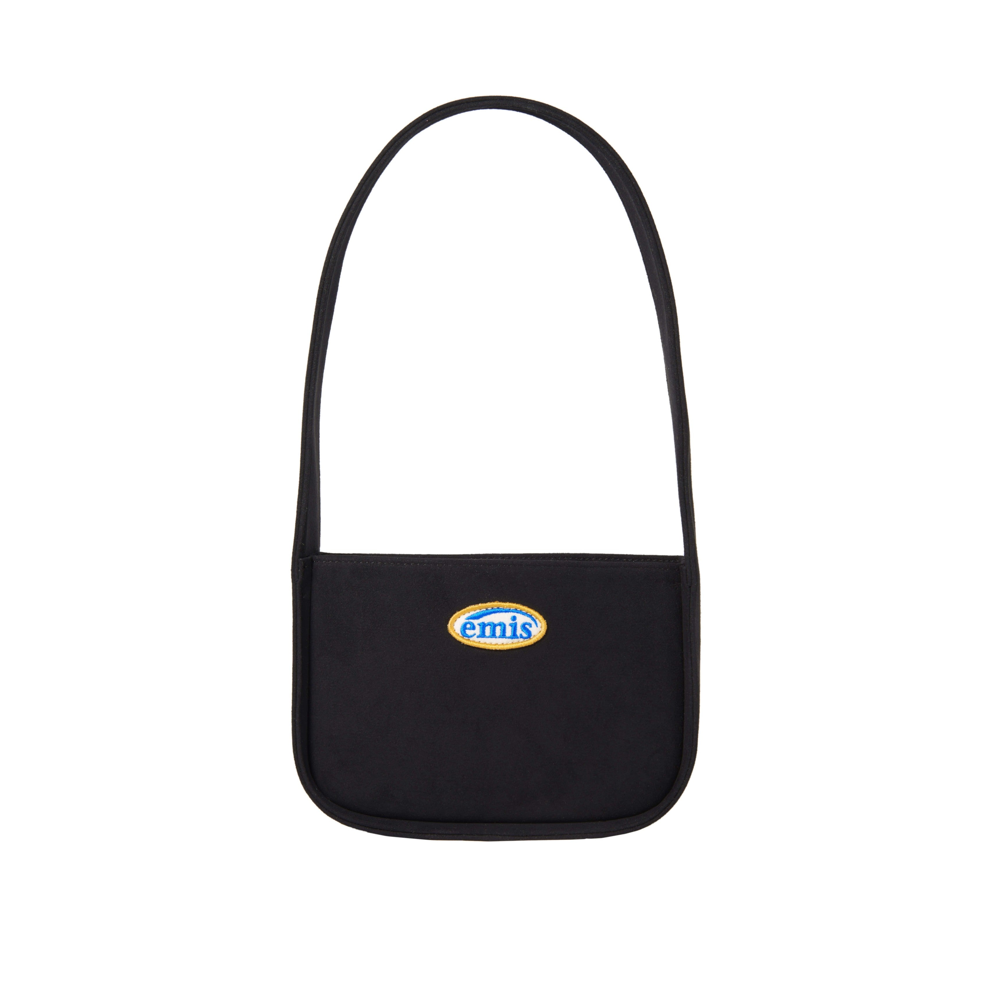 MINI WAPPEN SUEDE SHOULDER BAG