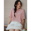 Striped Collar T-Shirt