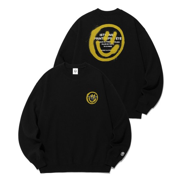 LOGO & SMILEY SWEATSHIRTS