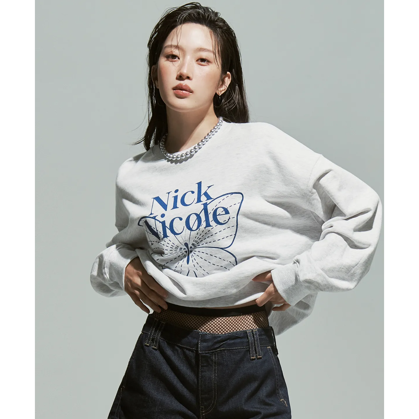 BUTTERFLY SIGNATURE SWEATSHIRT