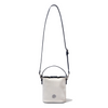 WOMAN'S FLORY STRAP CANVAS BUCKET BAG