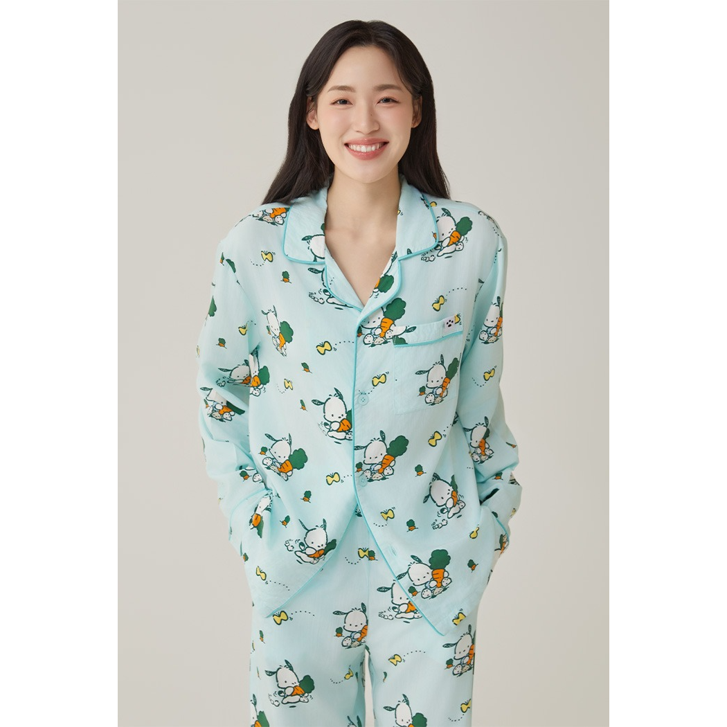 (Sanrio Characters 2024) Sanrio Characters Long Sleeve Pajama