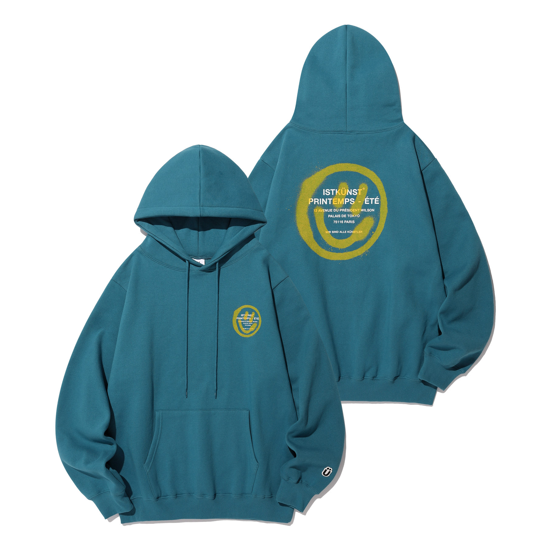 LOGO & SMILEY HOODIE