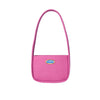 MINI WAPPEN SUEDE SHOULDER BAG