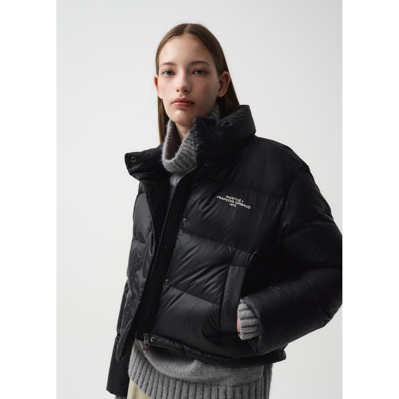 W BASIC DUCK DOWN CROP PUFFER