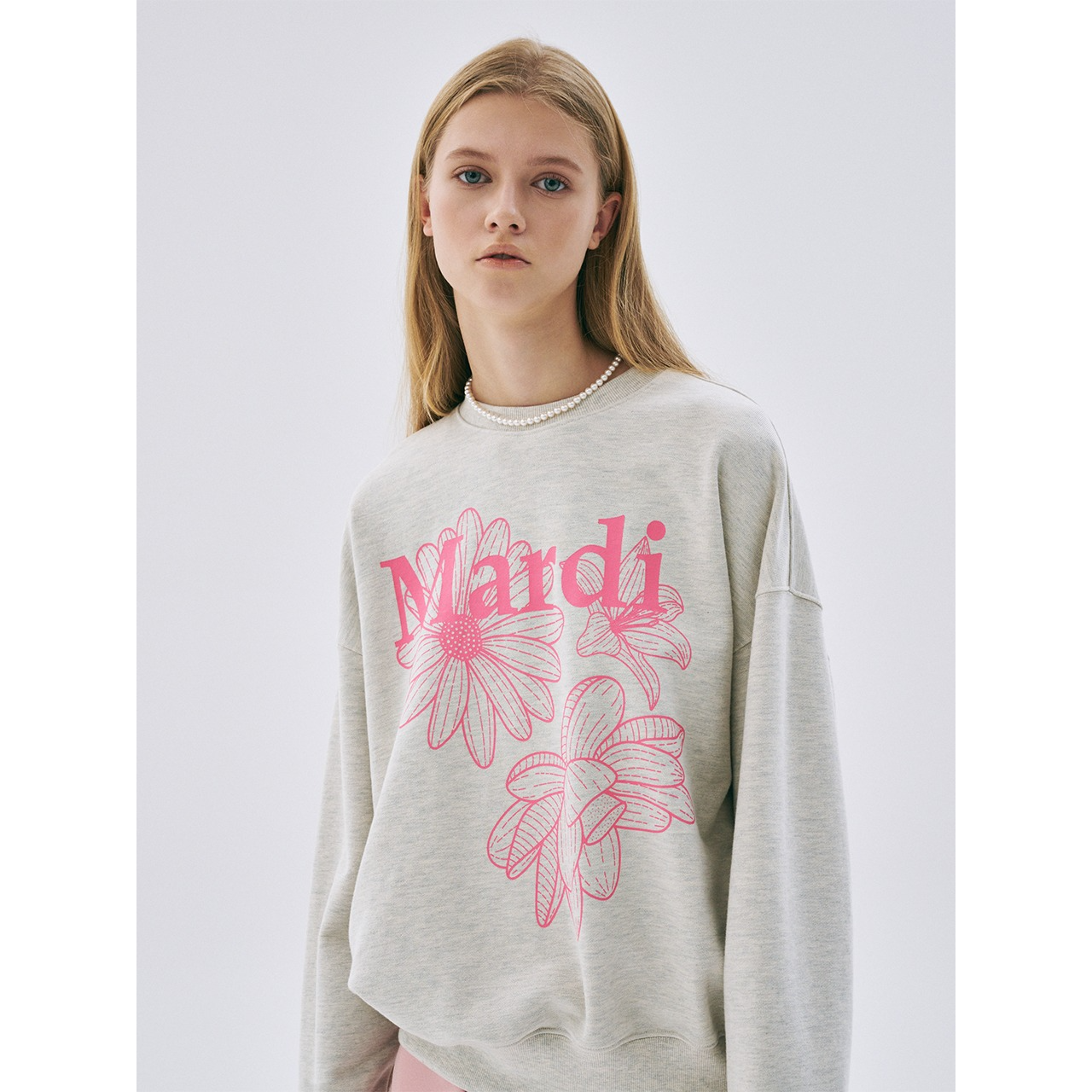 (2025) SWEATSHIRT TRIPLE FLOWER