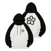 FLOWER & SMILEY RAGLAN HOODIE