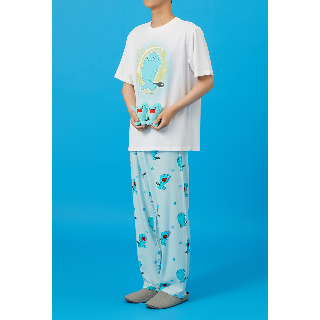 (Pokémon)Cute Pokemon T-shirt Pyjamas - Blue