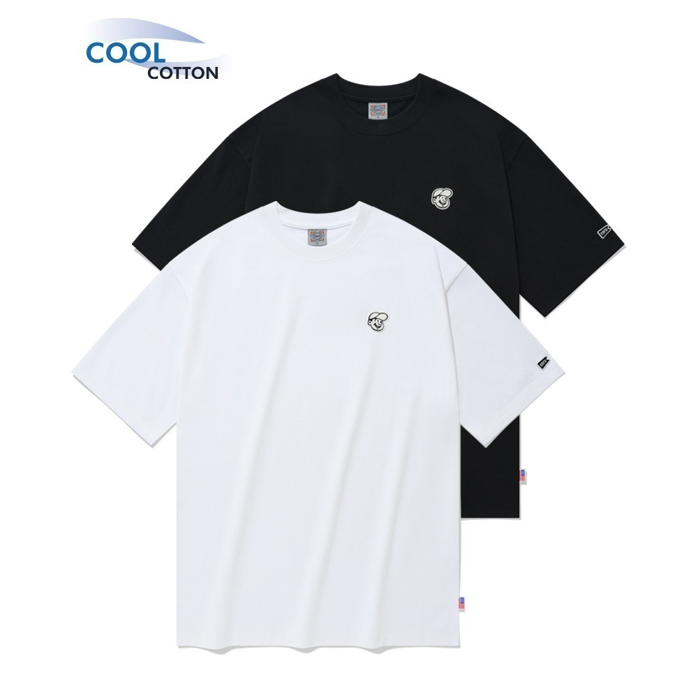 Cool Cotton 2-Packs Bets Basic Short Sleeve Tee