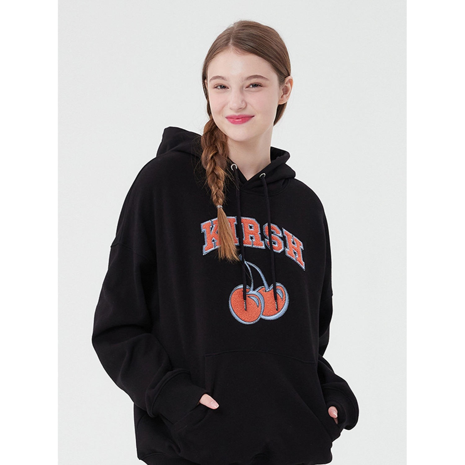 ARCH LOGO CHERRY HOODIE