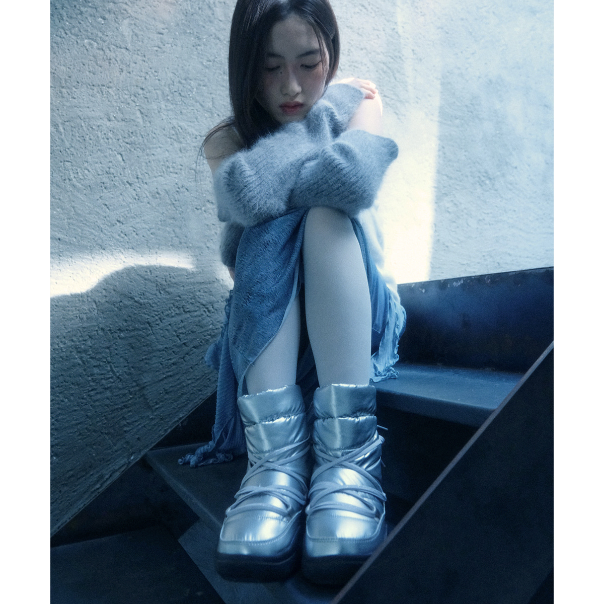SNOW PADDED BOOTS MIDDLE