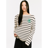 COTTON PULLOVER LONG SLEEVE STRIPE