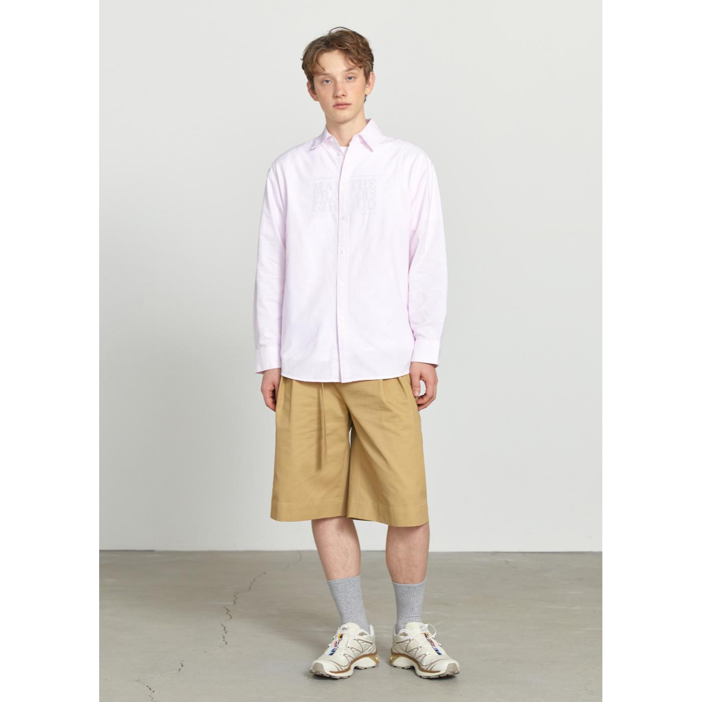 EMBROIDERY OXFORD SHIRT