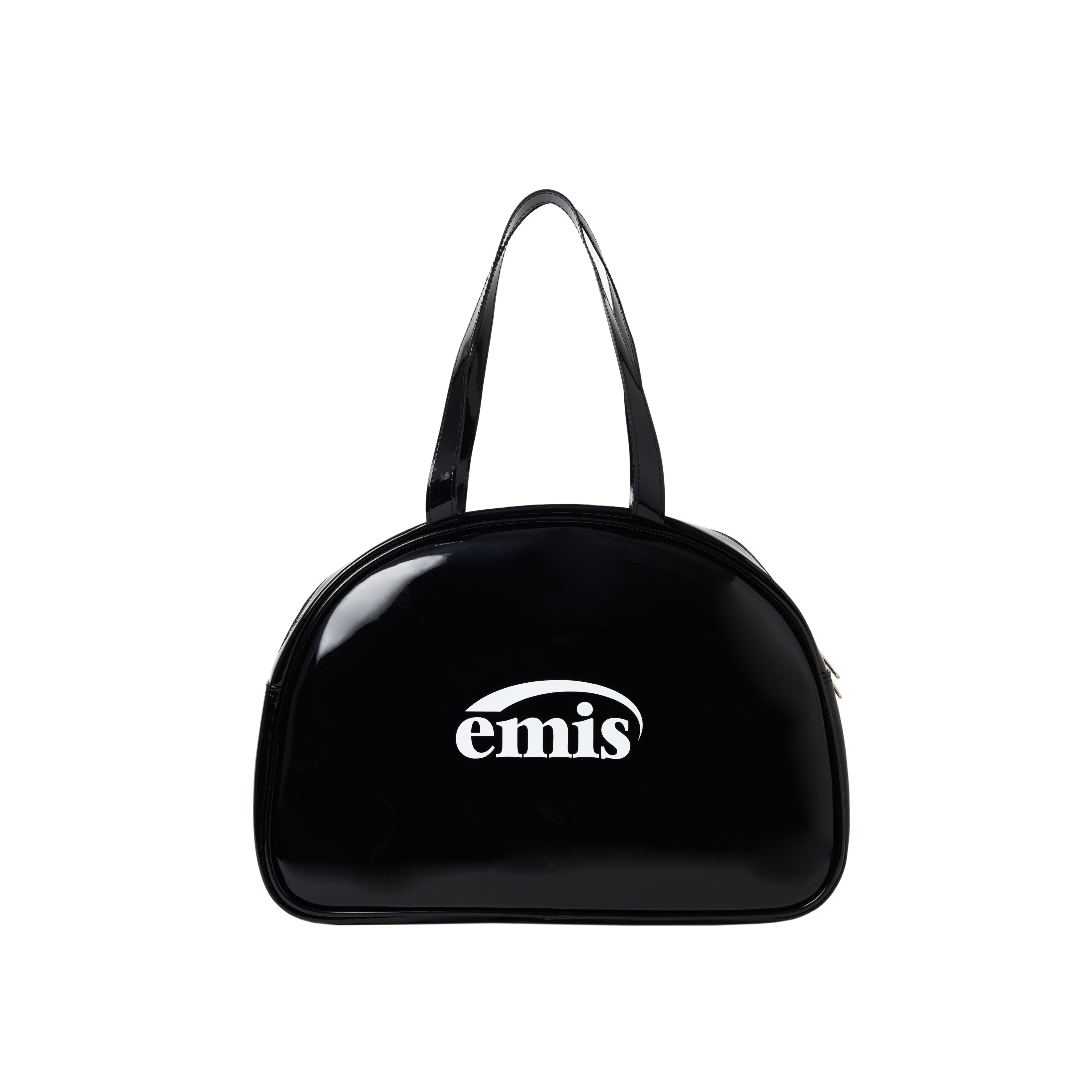 ENAMEL ROUND HALF BAG