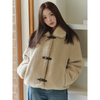 SHEARLING COLLAR JUMPER