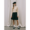 W DENIM PLEATS SKIRT
