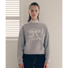 LACE RIBBON SWEATSHIRT