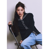 W CIRCLE LOGO SAILOR KNIT CARDIGAN