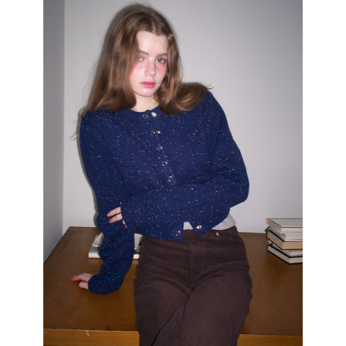 [Holiday Edition] Cony Dust Fine Wool Cardigan