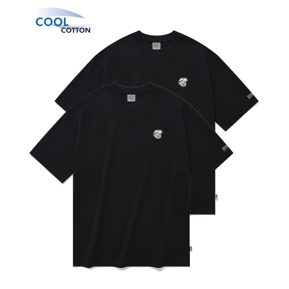Cool Cotton 2-Packs Bets Basic Short Sleeve Tee