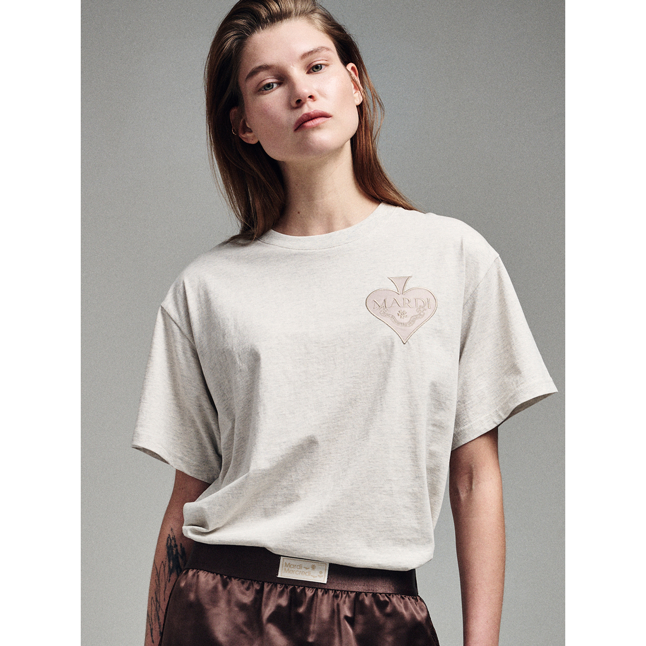 TSHIRT SATIN SPADE