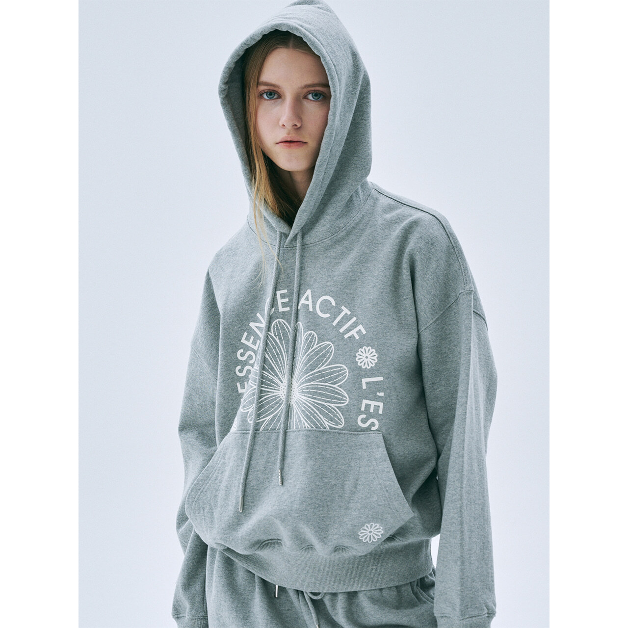 [ACTIF] HOODIE SWEATSHIRT ACTIF EMBLEM