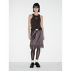 SATIN SKIRT LACE DETAIL