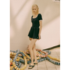 MOUVEMENT W CIRCLE LOGO SWIMSUIT SKIRT SET-UP