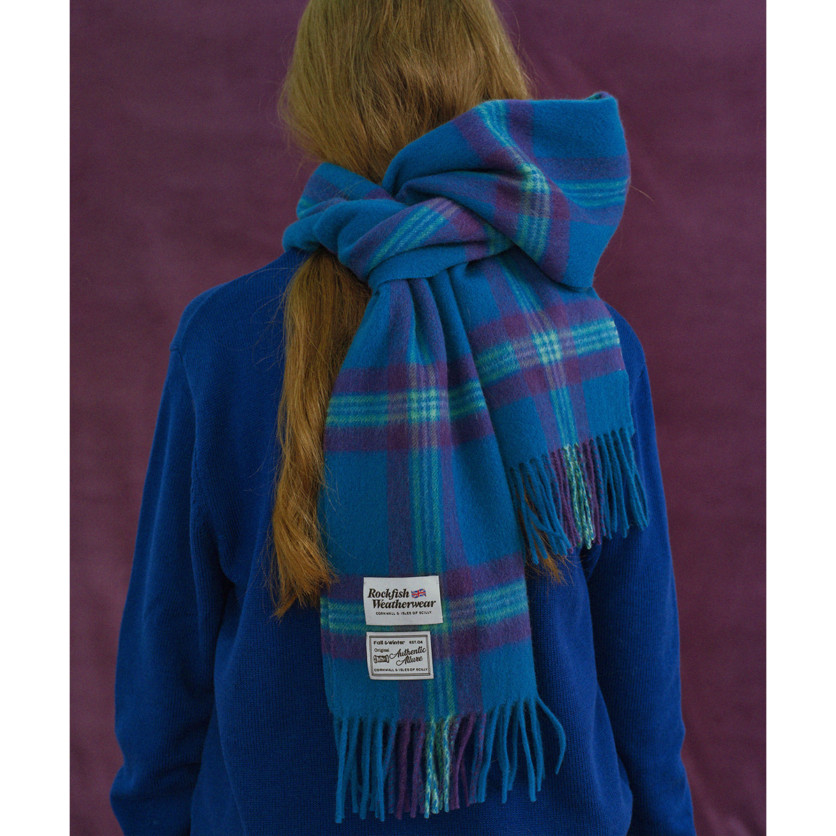 [2024] CLASSIC WOOL CHECK MUFFLER