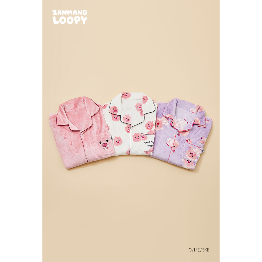 (Loopy) Even Cuter Sleeping Pyjamas - Ivory
