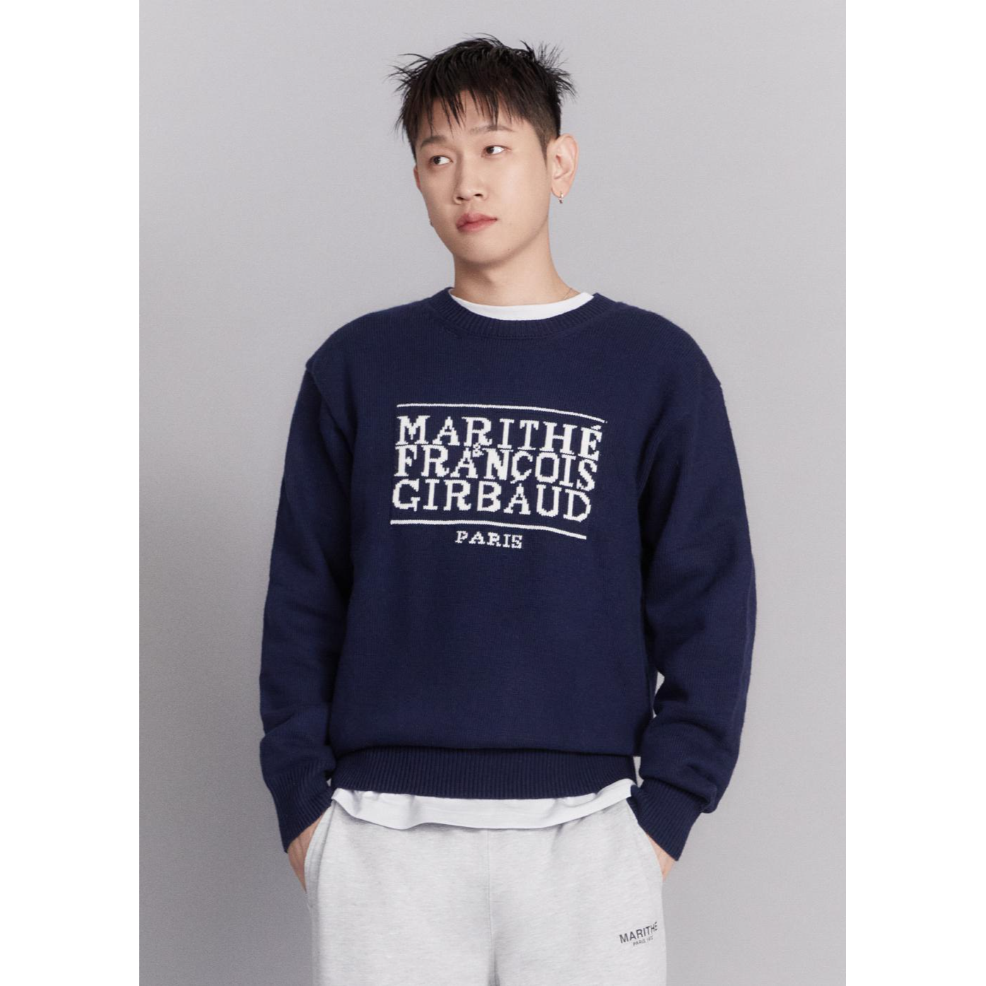 CLASSIC LOGO KNIT PULLOVER
