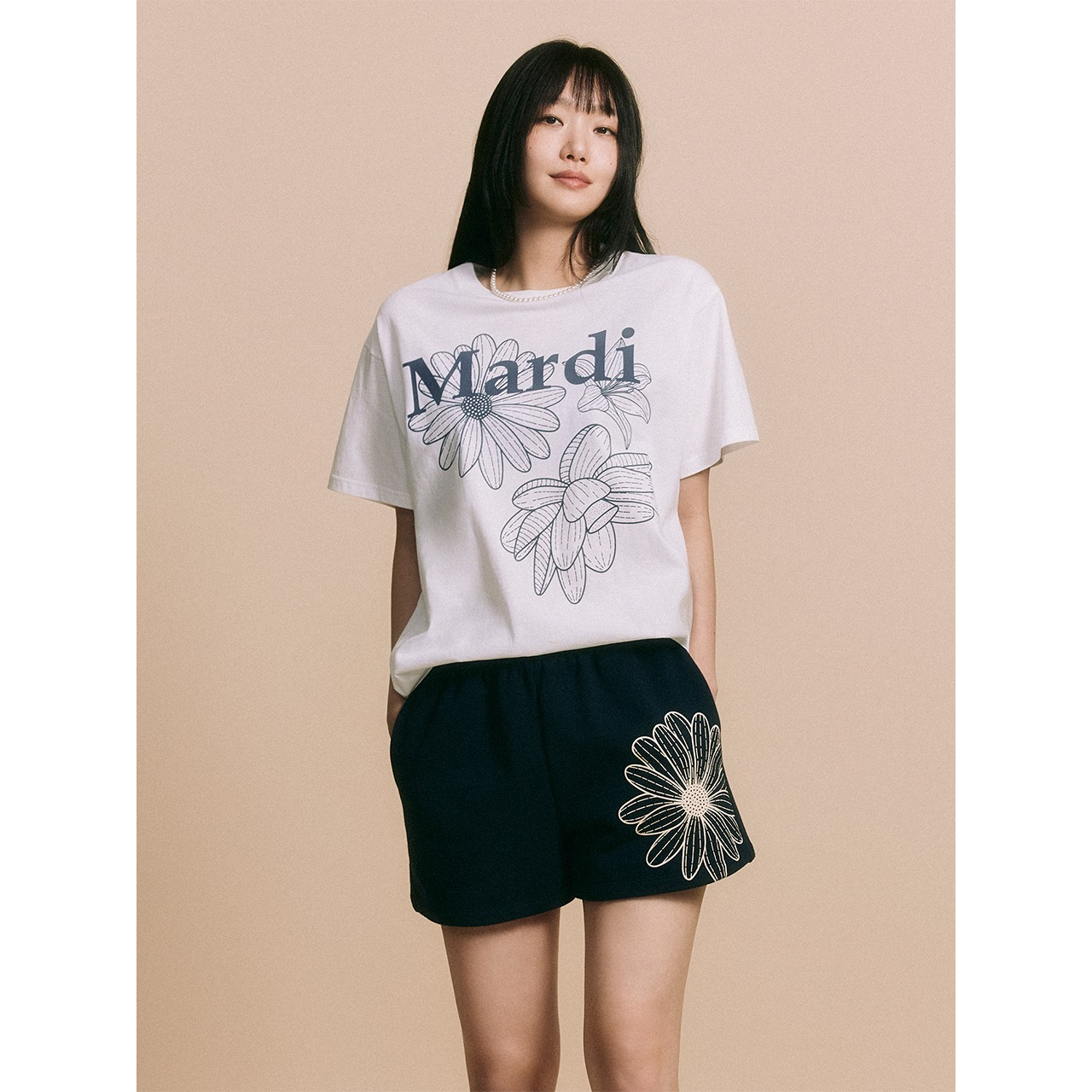 SWEAT SHORTS FLOWER