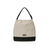 CANVAS SHOULDER BUCKET BAG