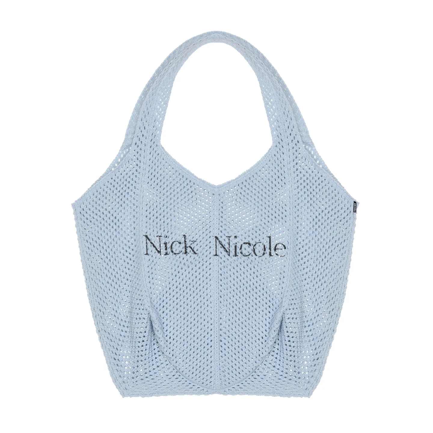 NICOLE CROCHET KNIT BAG