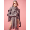 RACCOON BLENDED MUFFLER FRINGE