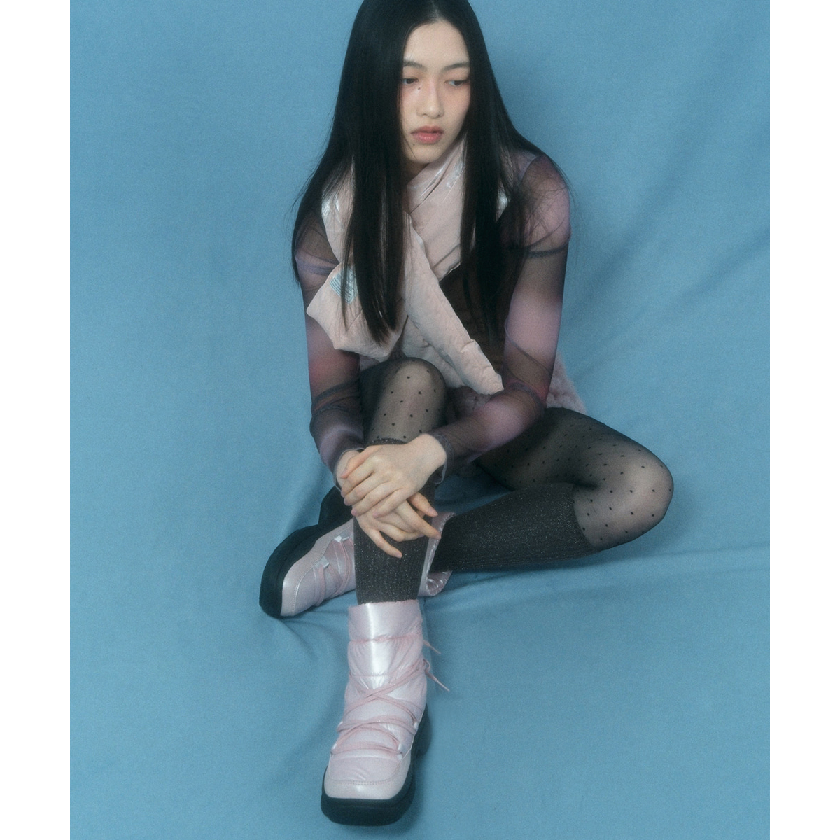 SNOW PADDED BOOTS MIDDLE