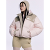 CROPPED DOWN JACKET COLOR BLOCK