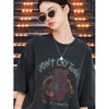 Don't Cry Teddy Pigment Short Sleeve T-Shirt