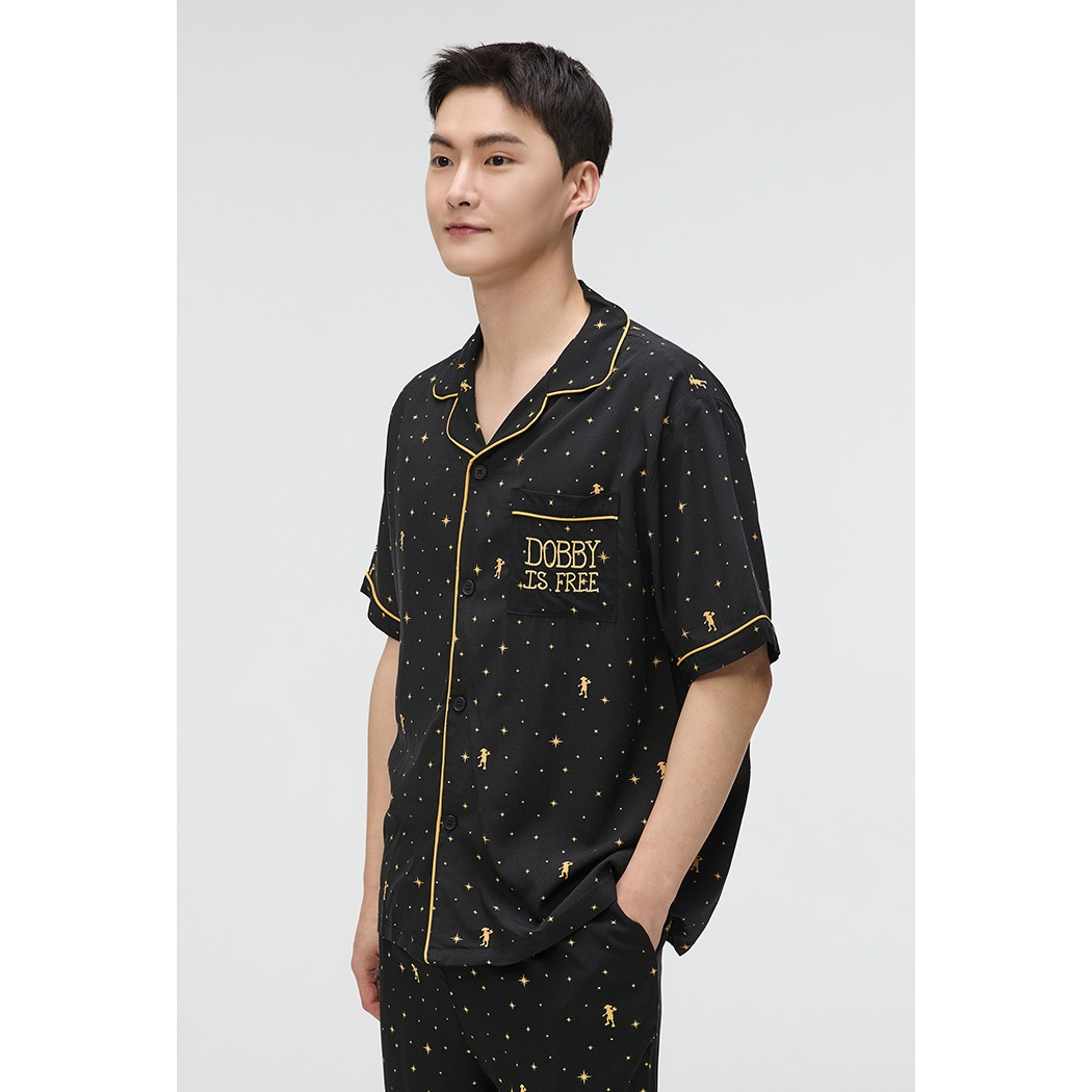 ★ SPAO★ Harry Potter Hogwarts Magic Pass Short Sleeve Paj Amazon.com: Harry Potter Kids Pajama Set | Girls Gold Foil