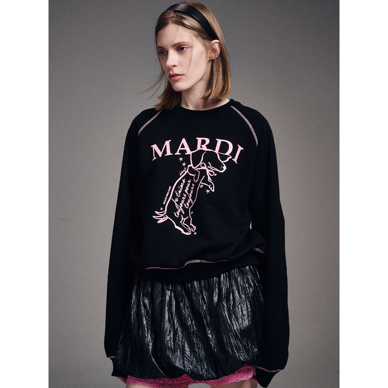 SWEATSHIRT RAGLAN SWING THE TAIL DDANJI
