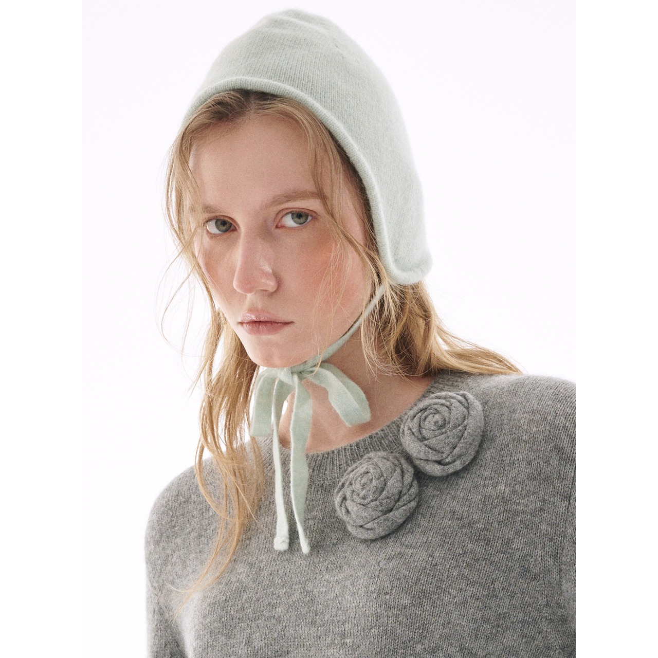 [GIFT SET] RACCOON BLENDED BEANIE EARFLAP