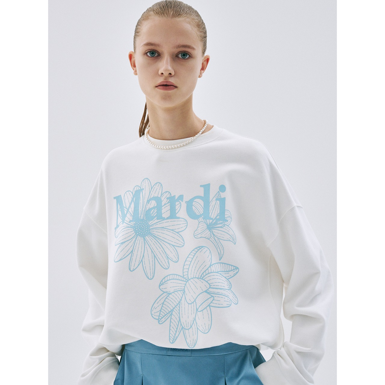 (2025) SWEATSHIRT TRIPLE FLOWER