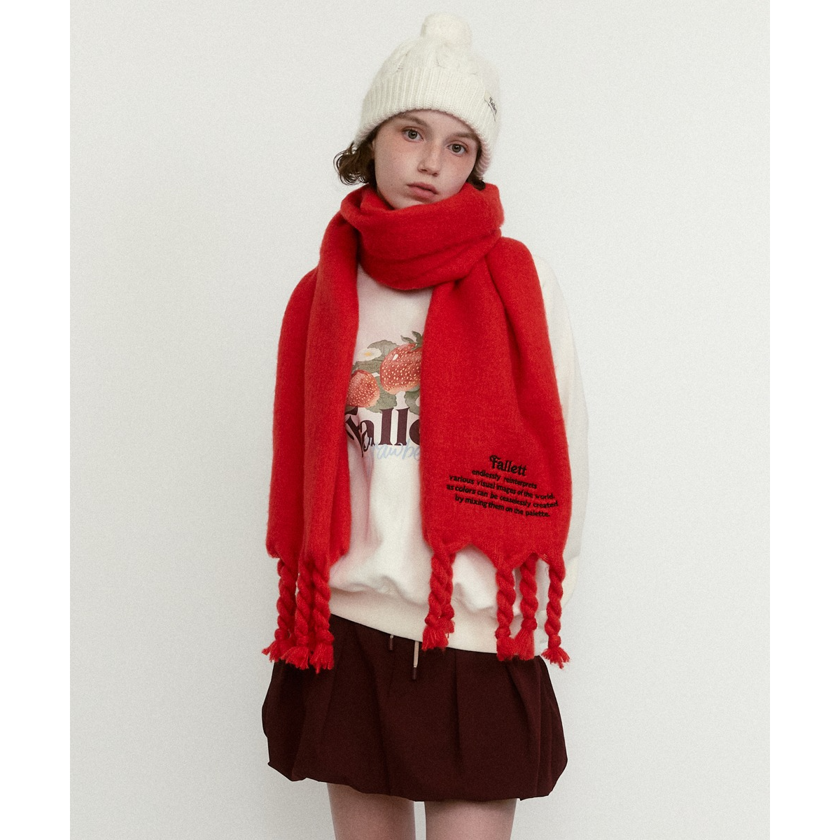 OVERSIZED STORY LOGO MUFFLER