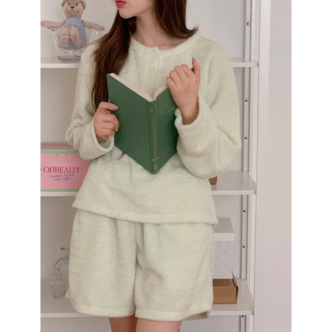 J'eu Cotton Candy Fleece Pyjama Set