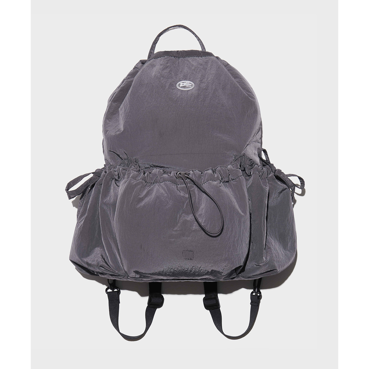 SIDE RIBBON POCKET PADDING GYM SACK
