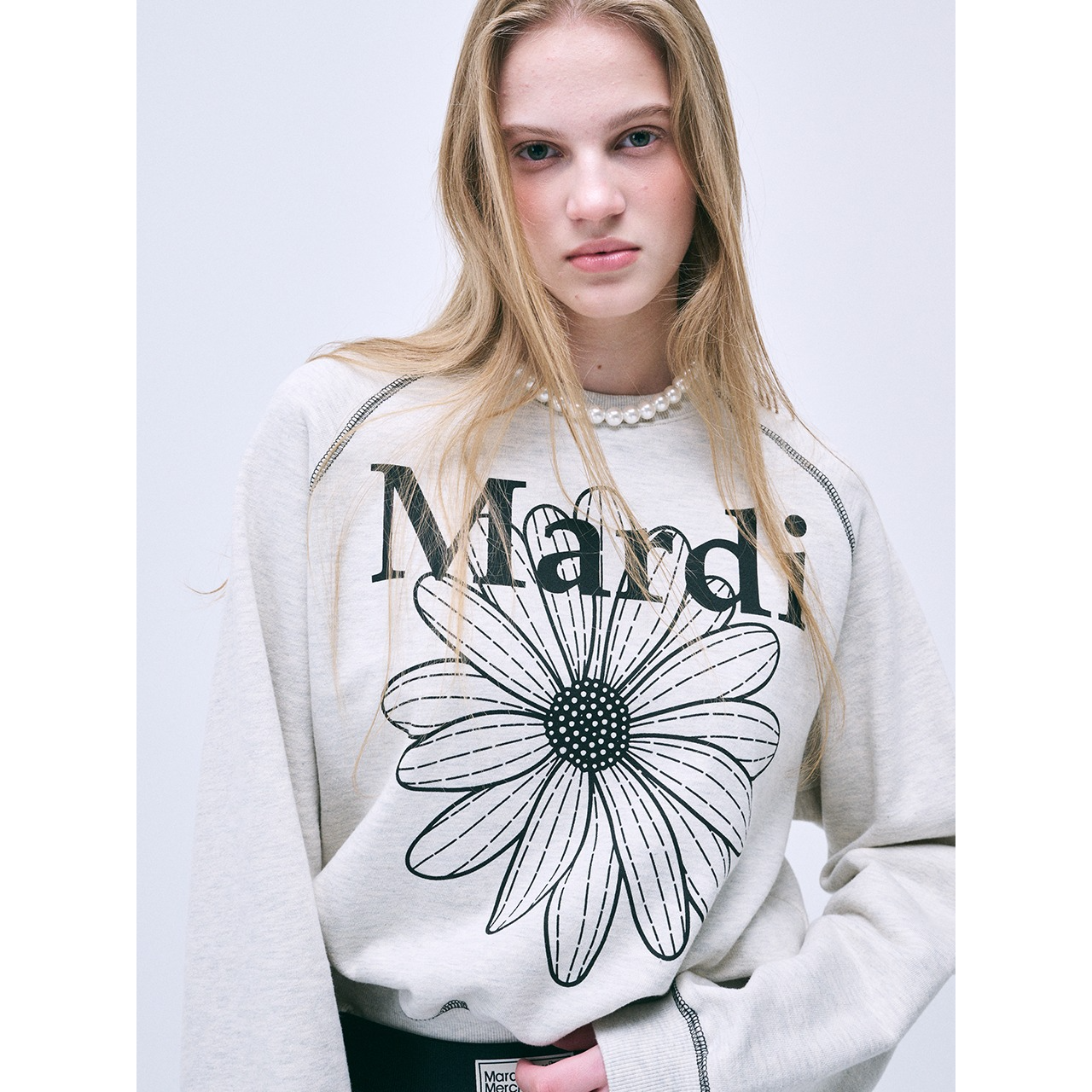 SWEATSHIRT RAGLAN FLOWERMARDI