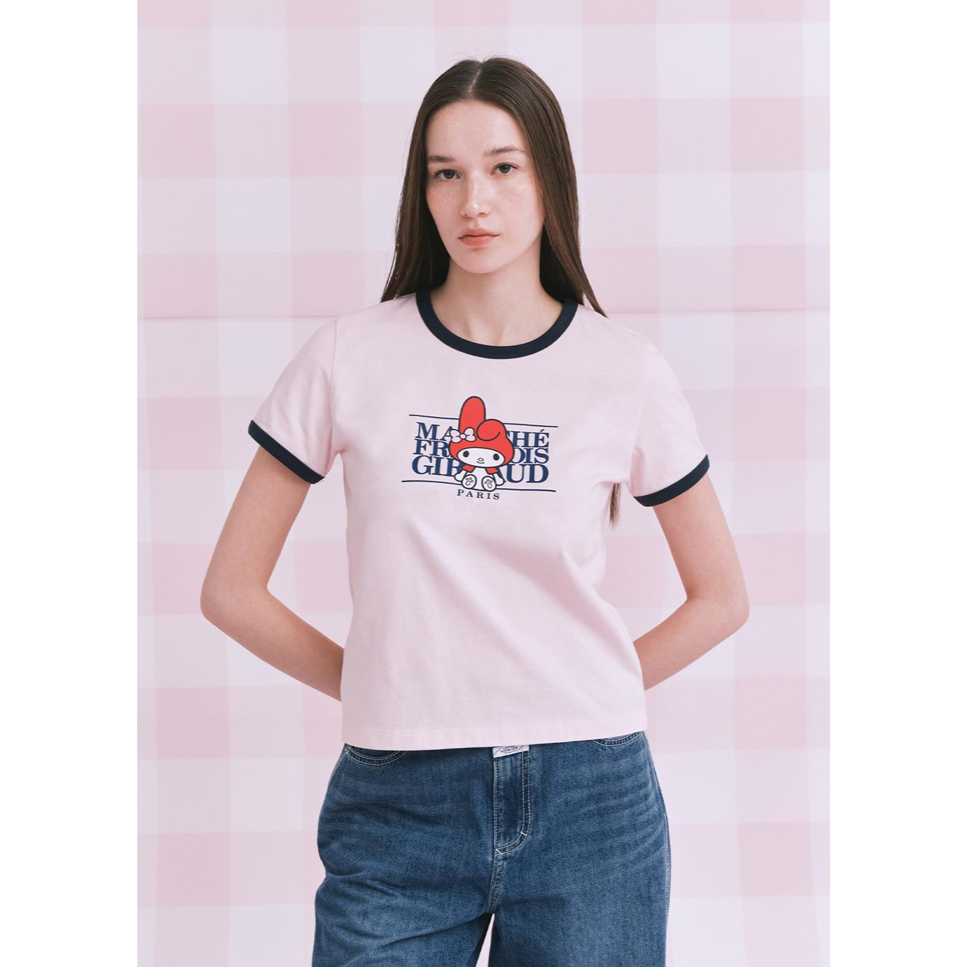 MARITHE X MY MELODY W RINGER TEE – HK Buy Buy Online