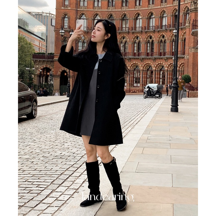 Bibury Wool Half Handmade Coat