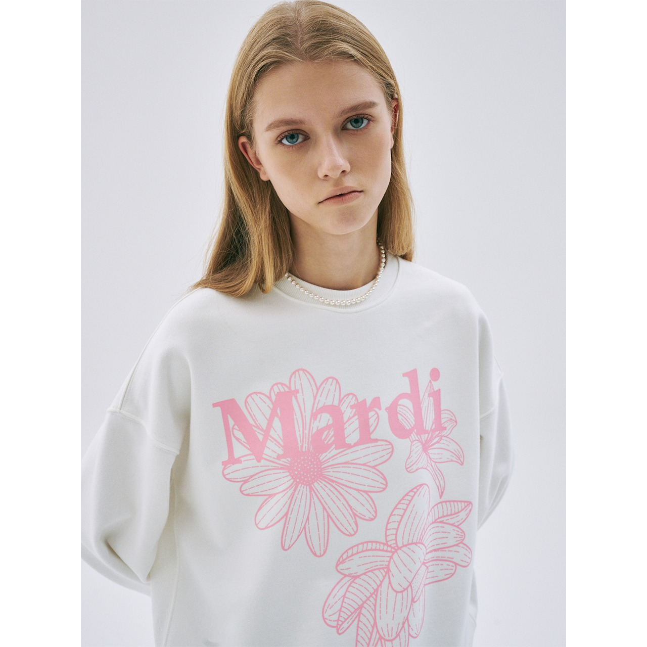 (2025) SWEATSHIRT TRIPLE FLOWER