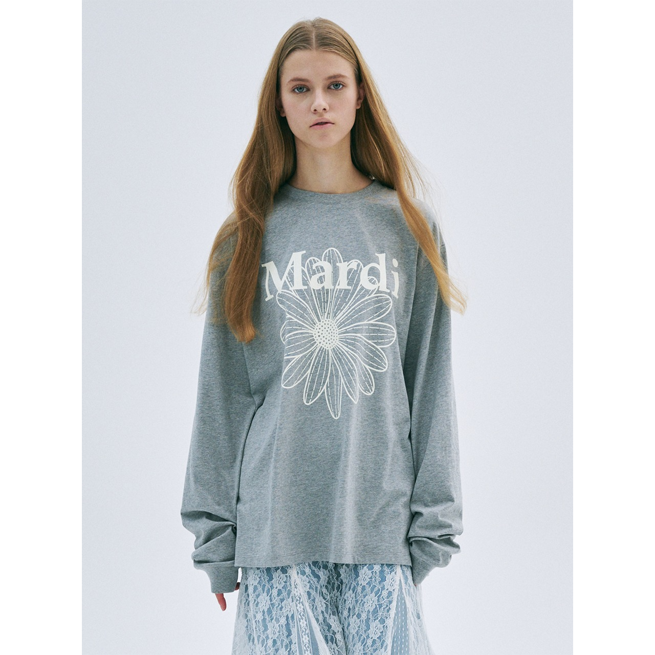 UNISEX TSHIRT LONG SLEEVE FLOWERMARDI